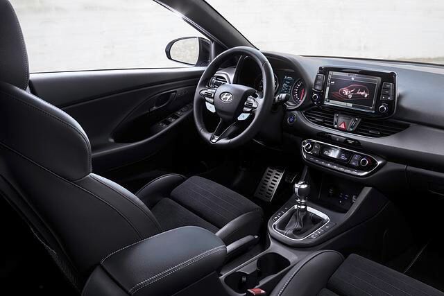 Der Innenraum ist nicht die Glanzseite des i30