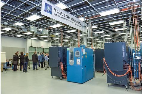 GM Batterielabor in Warren / Michigan