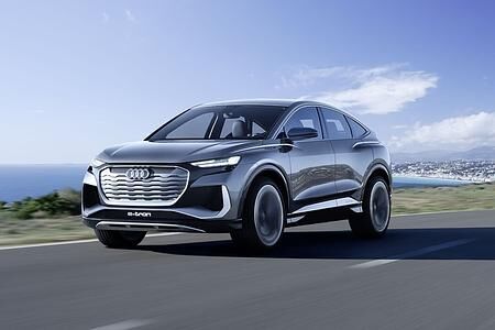 Audi Q4 Sportback e-tron concept - Mützentausch