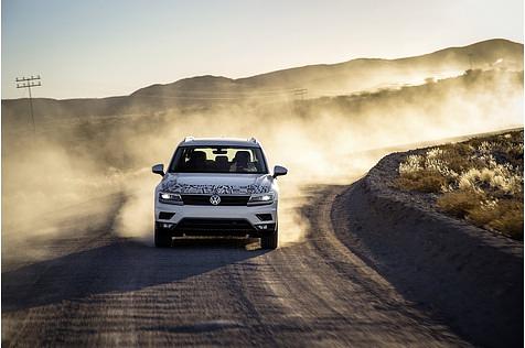 VW Tiguan Allspace Prototyp in Südafrika