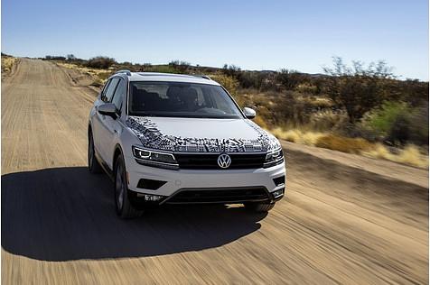 VW Tiguan Allspace Prototyp in Südafrika
