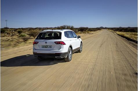 VW Tiguan Allspace Prototyp in Südafrika