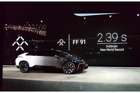 Faraday Future 91 Event Las Vegas