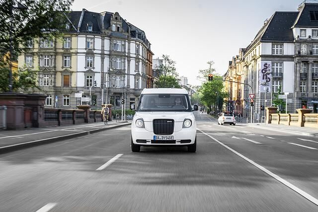 Optisch erinnert der VN5 an das Erbe des London Taxis