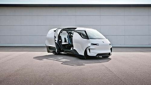 Porsche öffnet Vision Renndienst Concept - ID.Buzz aus Zuffenhausen