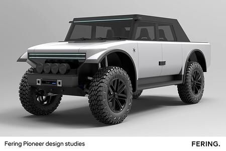 Elektro-Offroader Fering Pioneer - 7.000 Kilometer Reichweite
