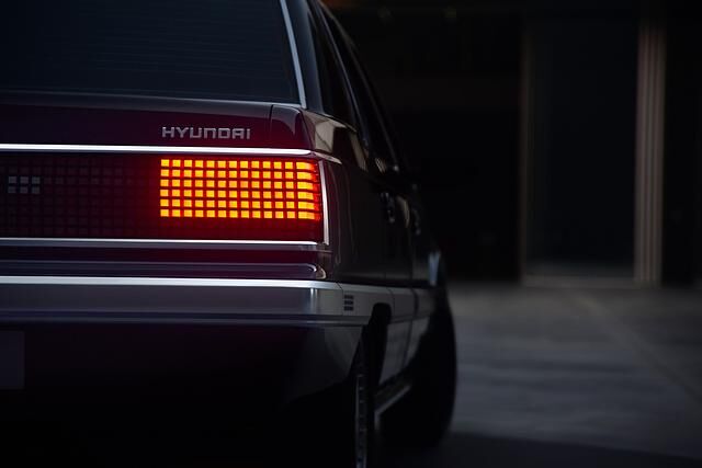Auch am Heck gibt es die moderne Lichttechnik