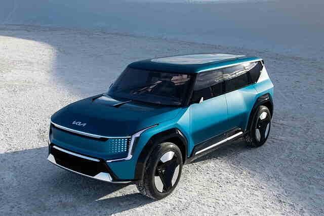 Vermutlich gibt Kia mit dem EV9 Ausblick auf ein größeres Elektro-SUV, welches bereits in wenigen Jahren auf den Markt kommen könnte