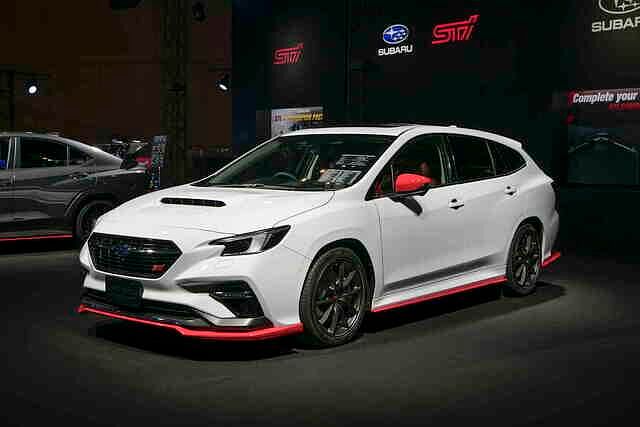 Gleiches gilt für den Levorg STI