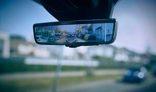 Ford Transit   - Innenspiegel-Bildschirm zum Nachrüsten  