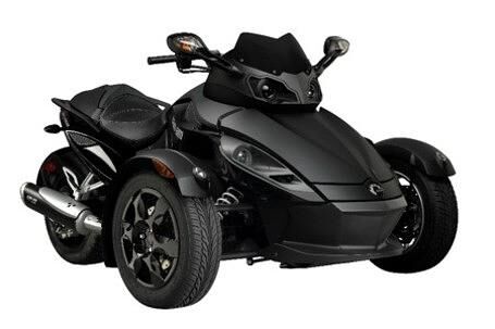 <h3 class='text-lg font-medium md:text-xl md:font-semibold'>Platz 9: BRP Can-Am Spyder Roadster</h3><p>Mehr Auto oder mehr Motorrad? Das Ding ist breit, wie ein Smart schmal, optisch eher Bike, aber der Autof&uuml;hrerschein gen&uuml;gt. Es gibt eine Fu&szlig;kupplung wie beim Krad, aber trotzdem eine dynamische Servolenkung, ABS, ESP und Fu&szlig;bremse wie im PKW sowie einen Hebel f&uuml;r den R&uuml;ckw&auml;rtsgang. Die Federung ist hart, die zwei Sitzpl&auml;tze daf&uuml;r weich. Das Klima ist hier de facto auch zugleich die Klimaanlage.<br /><br />Der zugige BRP Can-Am Spyder Roadster ist Kanadier, der Motor &Ouml;sterreicher. Ein V2 von Rotax mit w&uuml;rzigen 104 Nm. Die Performance des 320 kg leichten Zwei-in-Reihe-Sitzers ist nicht von schlechten Eltern: 106 PS, 4,5 s bis 100 &ndash; wupps. Leider auch der Preis. Noch nicht inklusive: der &Ouml;lwechsel alle 5.000 und der Check alle 10.000 km (Kosten: ca. 300 &euro;), aber so kurze Wartungsintervalle seid Ihr Motorradfahrer ja gew&ouml;hnt. F&uuml;r &uuml;berzeugte Autofahrer fehlt ein Rad.</p>