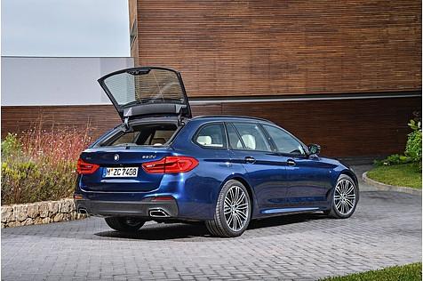 Der BMW 5er Touring feiert seine Weltpremiere auf dem Genfer Autosalon im März