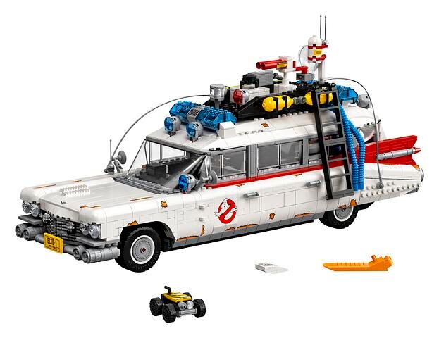 Fährt der Ecto-1, setzt das einige Elemente auf dem Dach in Rotationsbewegung