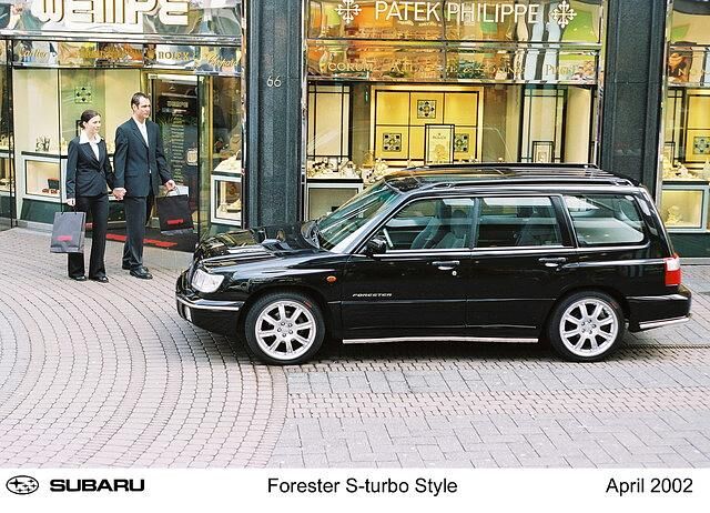 Kombi oder SUV? Der Subaru Forester S Turbo im Jahr 2002