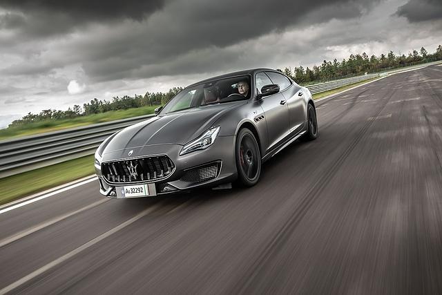 Der Maserati Quattroporte Trofeo braucht 12,5 l/100 km