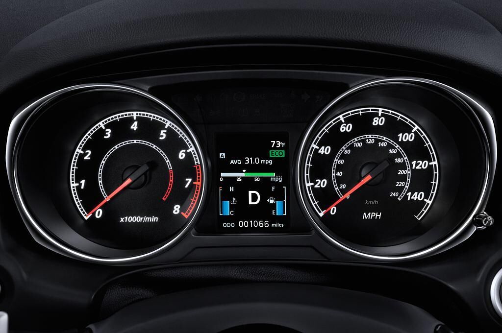 Mitsubishi ASX (Baujahr 2013) Instyle 5 Türen Tacho und Fahrerinstrumente