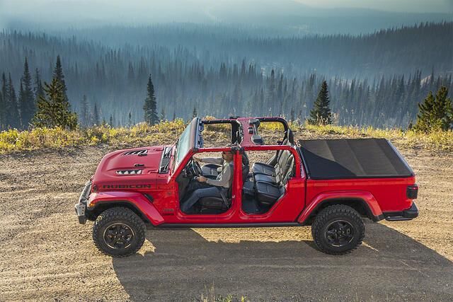 Der Jeep Gladiator basiert auf dem Wrangler