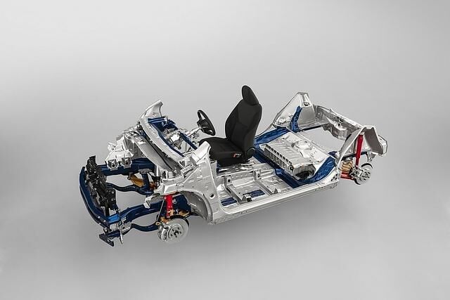 Die Toyota New Global Architecture (TNGA) kann so modifiziert werden, dass sie die Basis für Elektrofahrzeuge genutzt werden kann (E-TNGA)