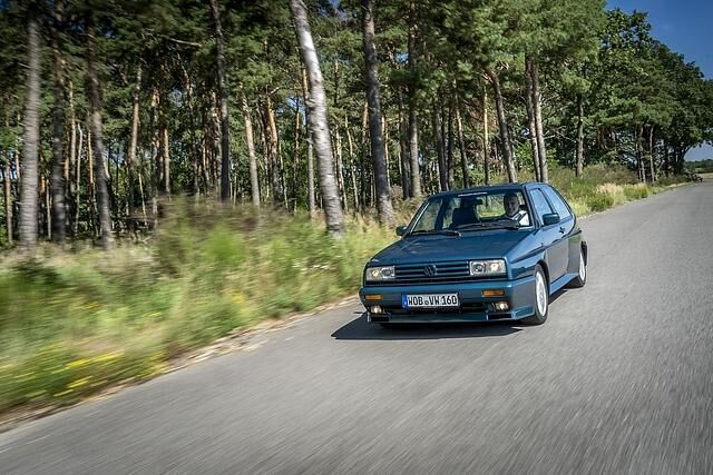 Der VW Golf II Rallye G60 wiegt nur 1.040 Kilogramm