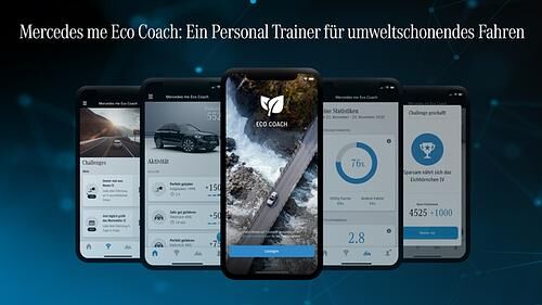 Mercedes-App für E-Fahrzeuge - Öfter Strom laden, um CO2 zu sparen