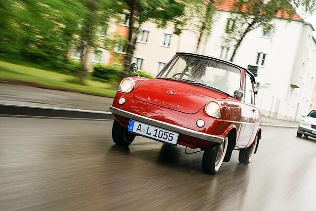 Der gerade mal 360 Kubik große V2-Motorhat mi dem Fahrer schon genug zu schaffen
