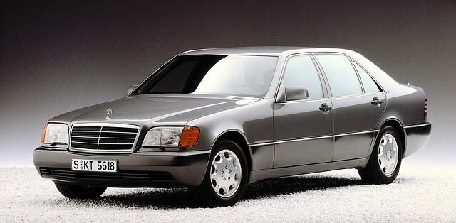 Die S-Klasse der Baureihe W 140 wagte 1991 technologische Zukunft 