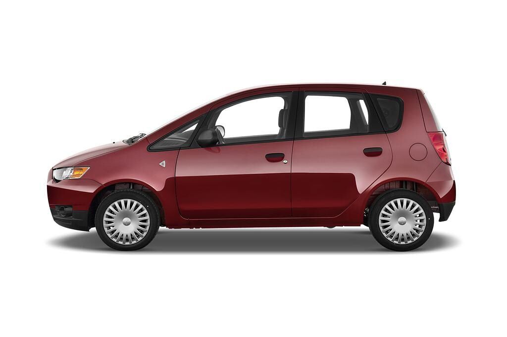 Mitsubishi Colt (Baujahr 2010) - 5 Türen Seitenansicht