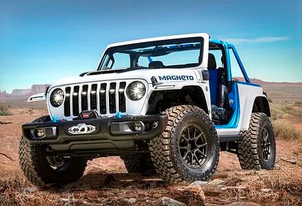 Jeep Wrangler Magneto  - Elektrisch durch die Wüste 