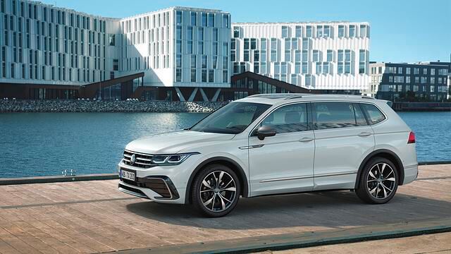 Die Langversion des Tiguan ist in der Länge sogar leicht gewachsen