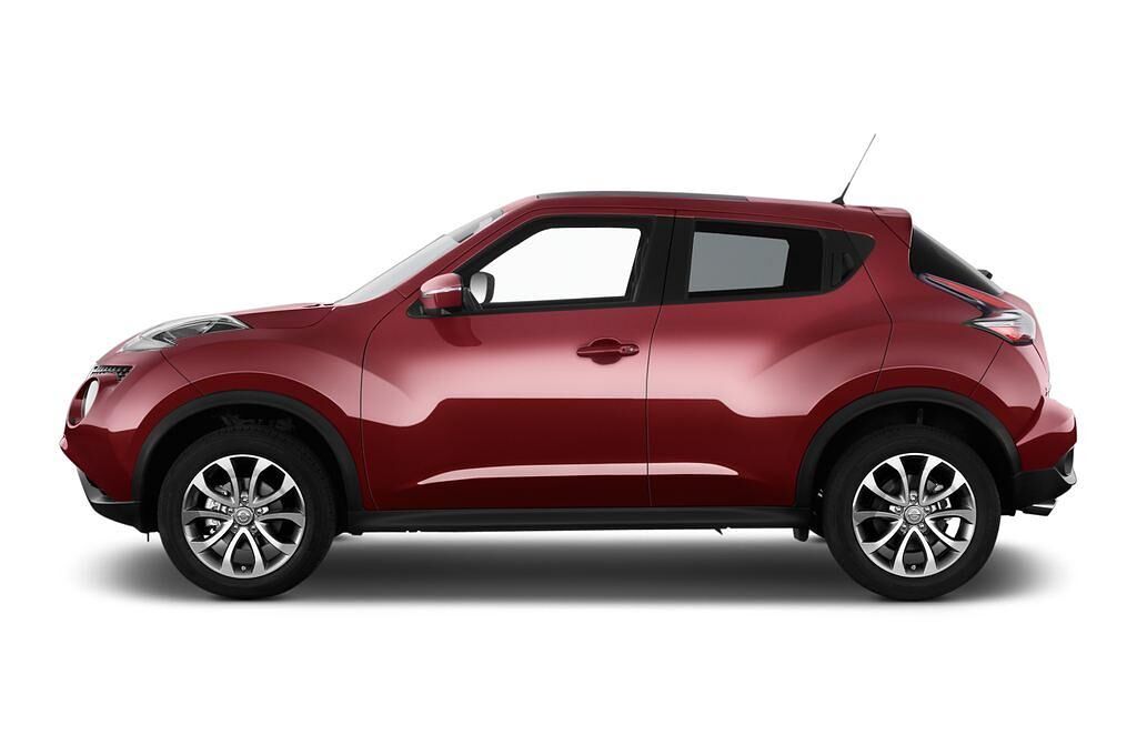 Nissan Juke (Baujahr 2014) Tekna 5 Türen Seitenansicht