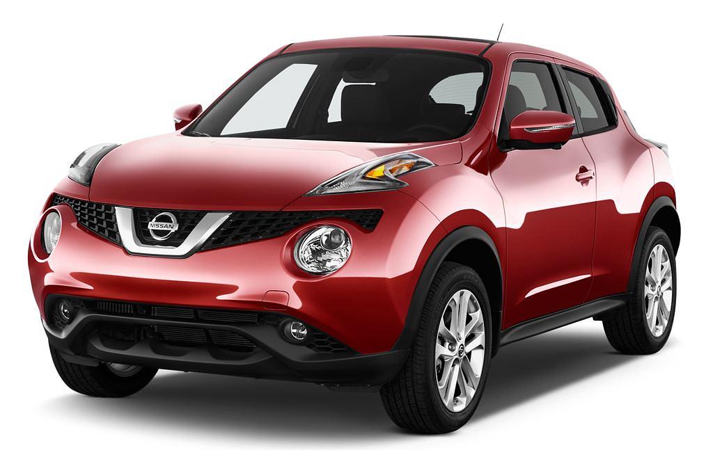 Nissan Juke (Baujahr 2014) Acenta 5 Türen seitlich vorne