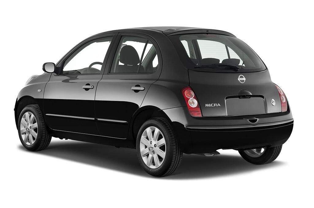 Nissan Micra (Baujahr 2009) Visia 5 Türen seitlich hinten