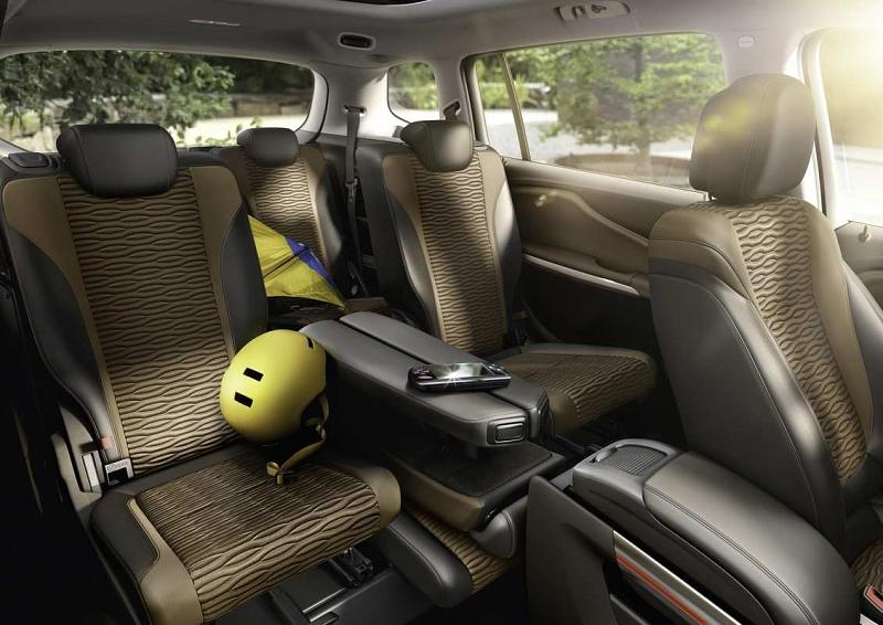 Der Zafira Tourer verfügt über sieben Einzelsitze.