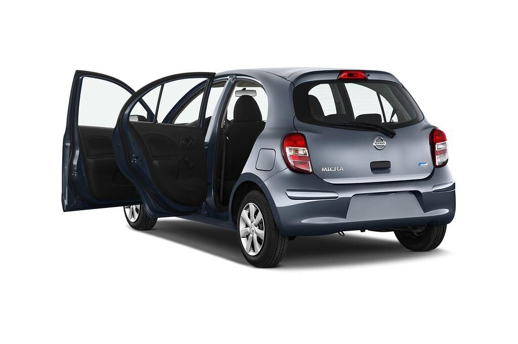Nissan Micra (Baujahr 2011) Visia First 5 Türen Tür geöffnet