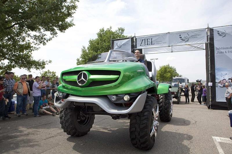 Unimog Konzeptfahrzeug zum 60-jährigen Jubiläum.