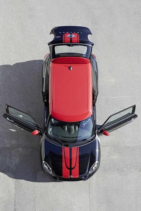 Der Mini John Cooper Works Paceman ist ein Dreitürer.