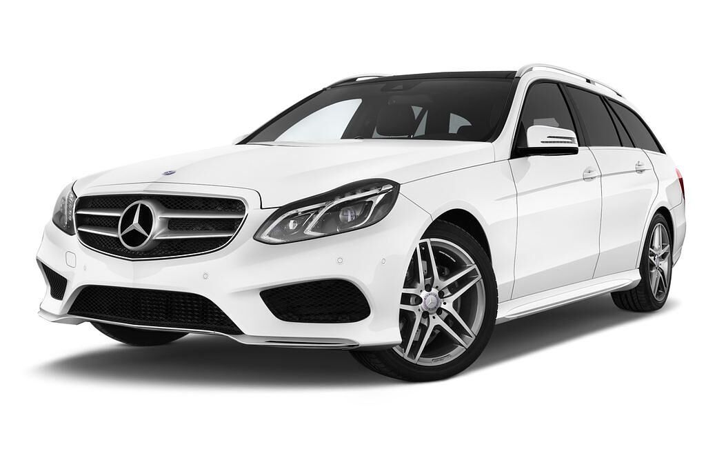 Mercedes E-Class (Baujahr 2015) Avantgarde 5 Türen seitlich vorne mit Felge