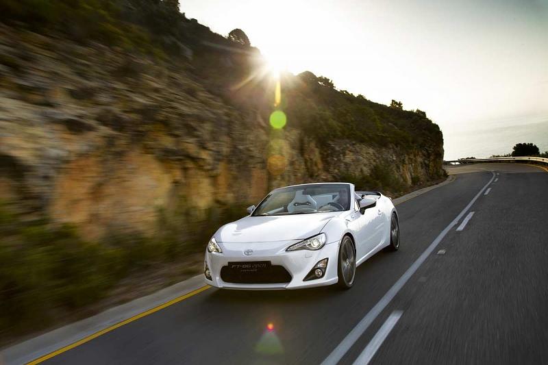Der Toyota FT 86 open concept ist die offene Version des GT 86.