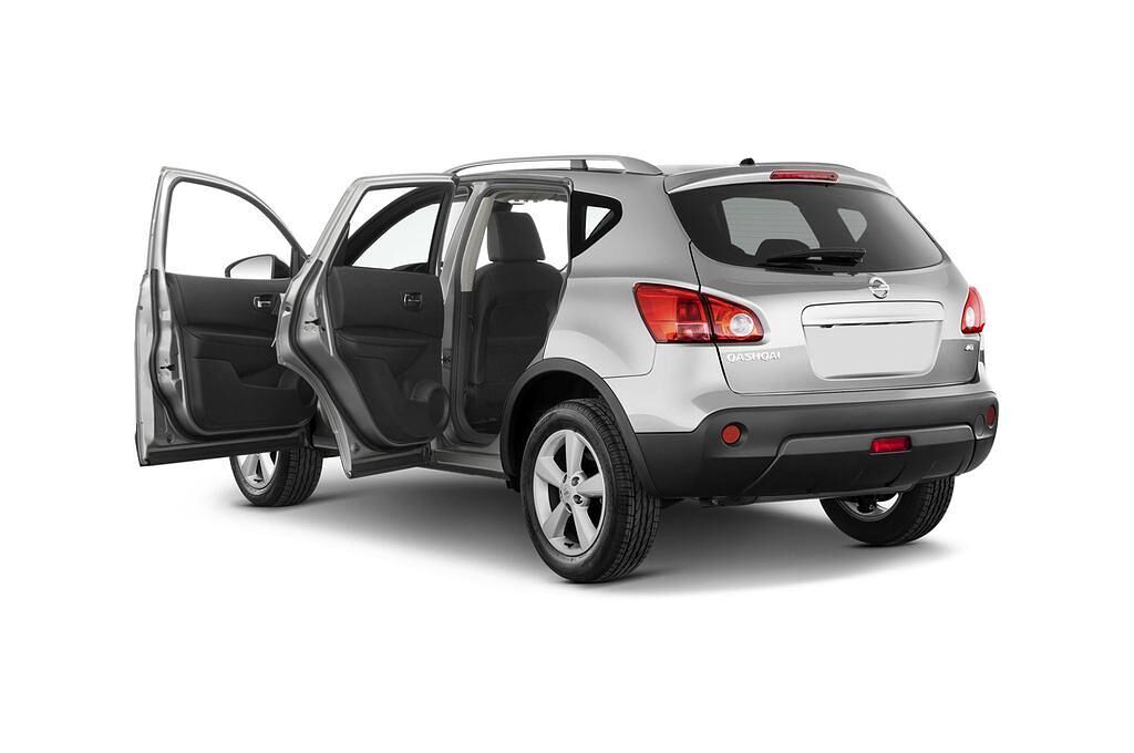 Nissan Qashqai (Baujahr 2009) TEKNA 5 Türen Tür geöffnet