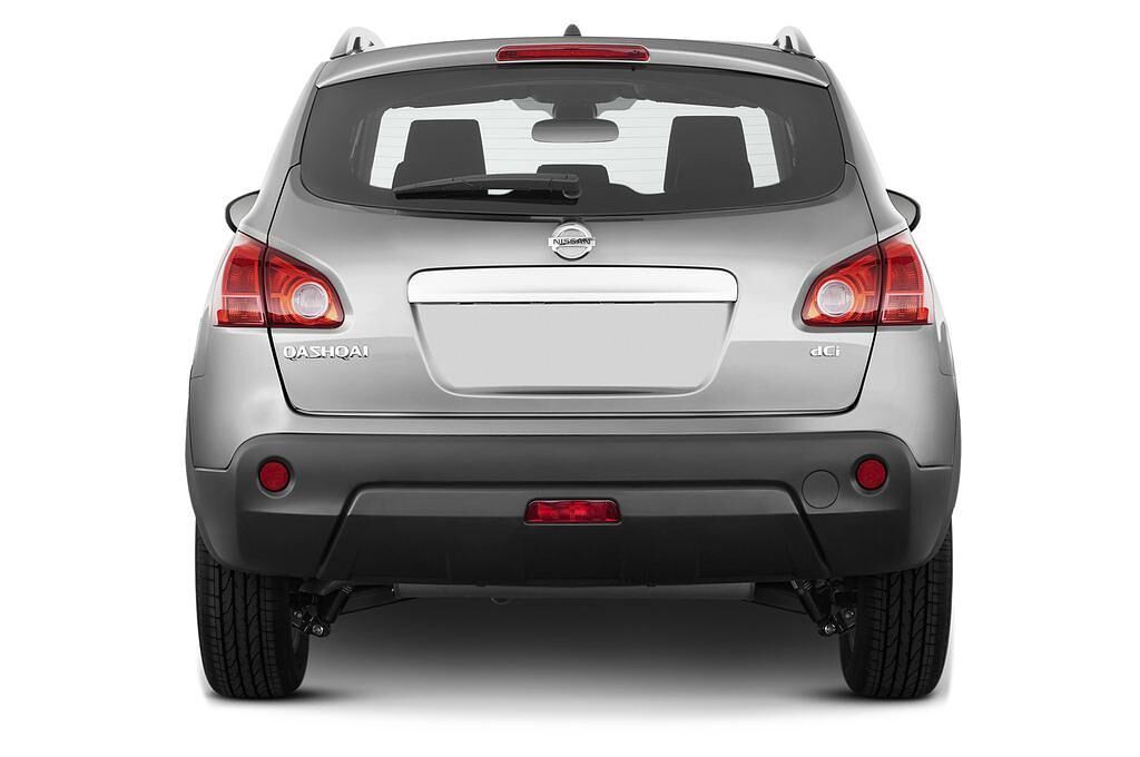 Nissan Qashqai (Baujahr 2009) TEKNA 5 Türen Heckansicht