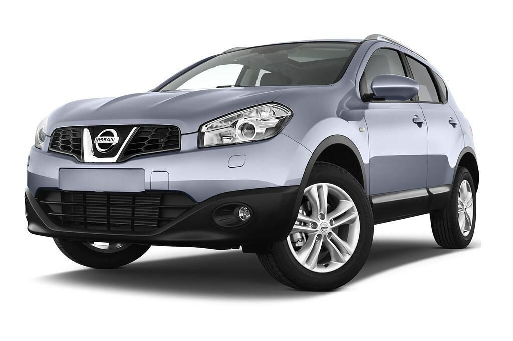 Nissan Qashqai (Baujahr 2011) Tenka 5 Türen seitlich vorne mit Felge