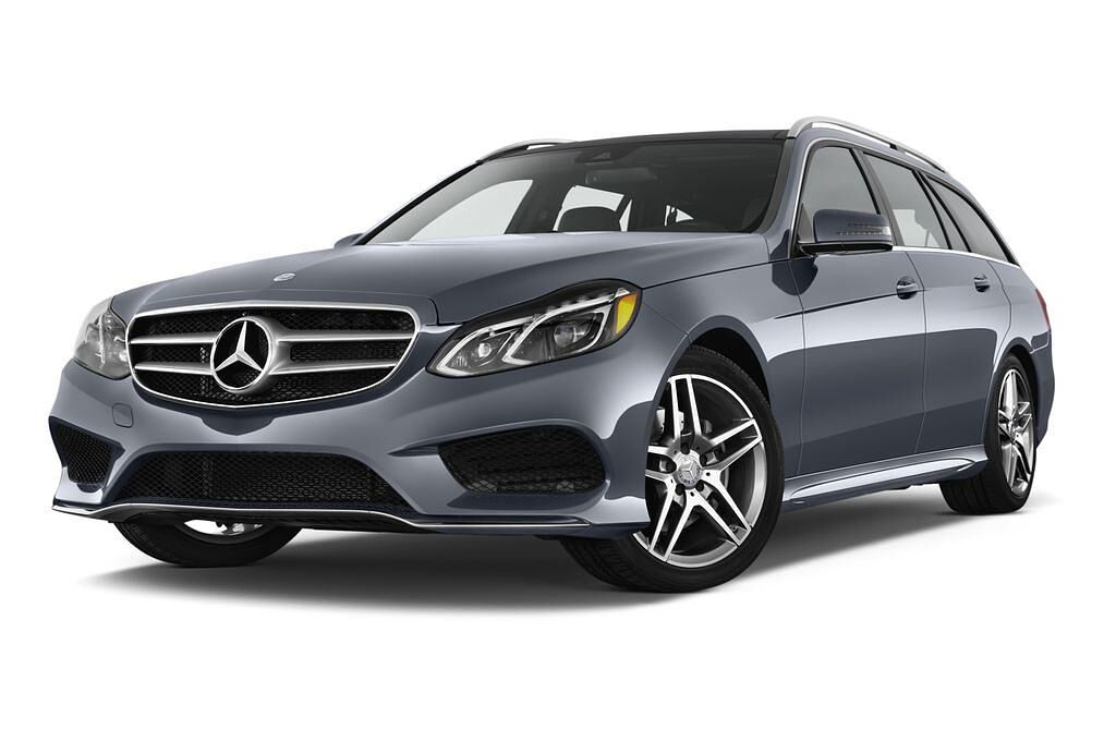 Mercedes E-Class (Baujahr 2013) Avantgarde 5 Türen seitlich vorne mit Felge