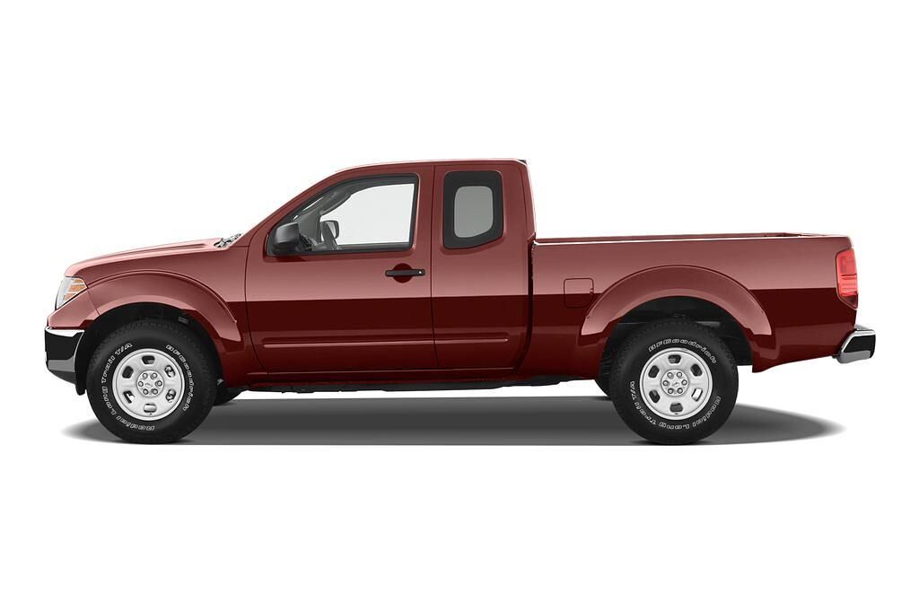 Nissan Navara (Baujahr 2010) SE King Cab 4 Türen Seitenansicht