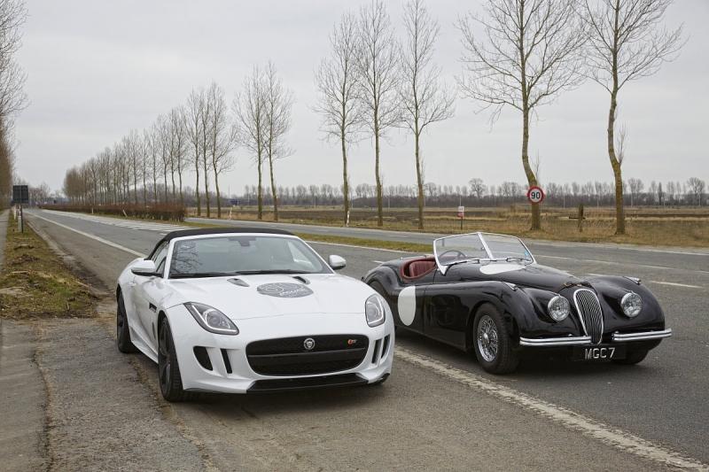 Jaguar Rekordversuch Jabbeke
