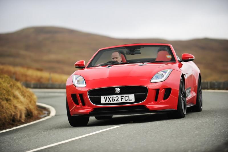 Erprobung Jaguar F-Type Roadster