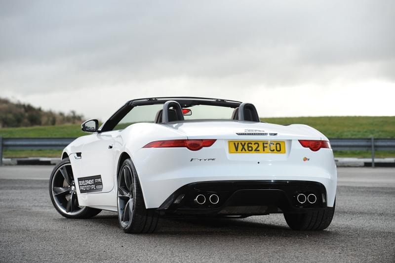Erprobung Jaguar F-Type Roadster