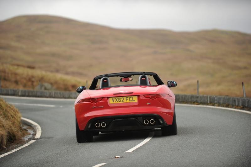 Erprobung Jaguar F-Type Roadster