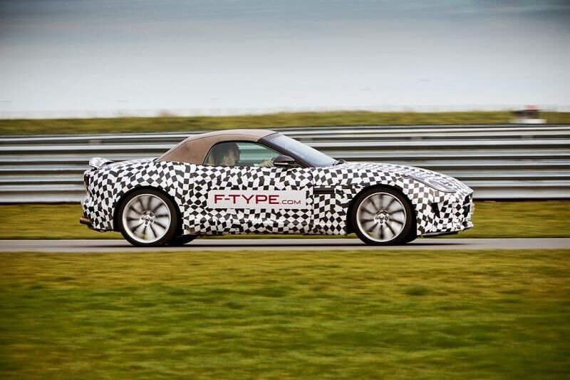 Erprobung Jaguar F-Type Roadster