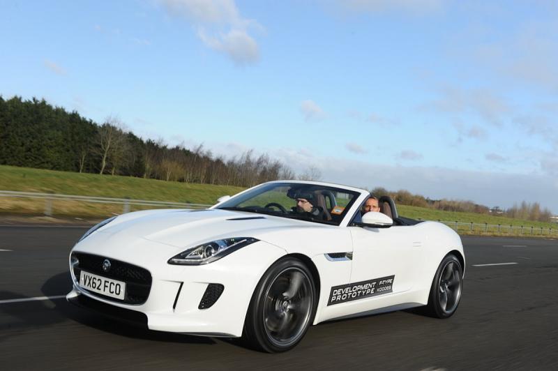 Erprobung Jaguar F-Type Roadster