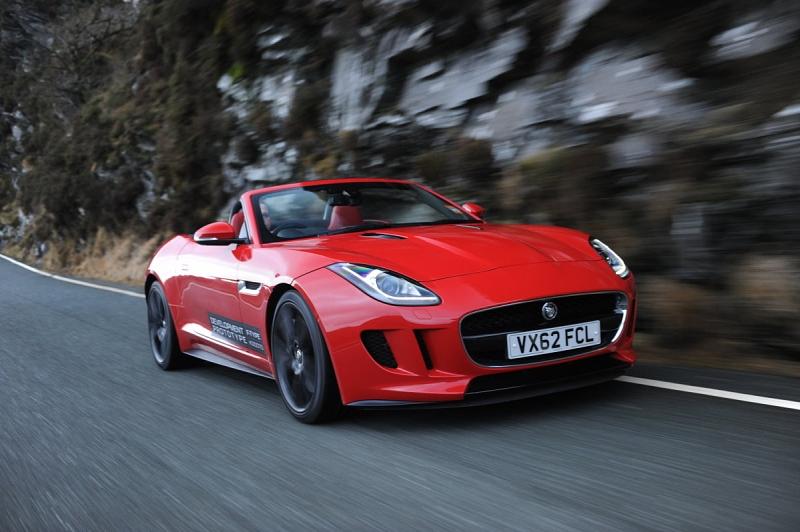 Erprobung Jaguar F-Type Roadster